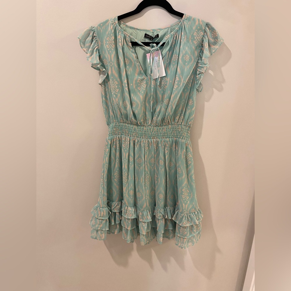 NWT Wishlist Apparel-Simple Things Mint Mini Dress-Size Medium